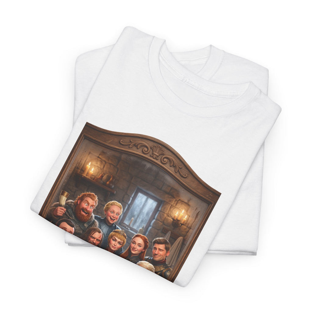 Game of Thrones Cast Portrait Inspired Cotton T-Shirt