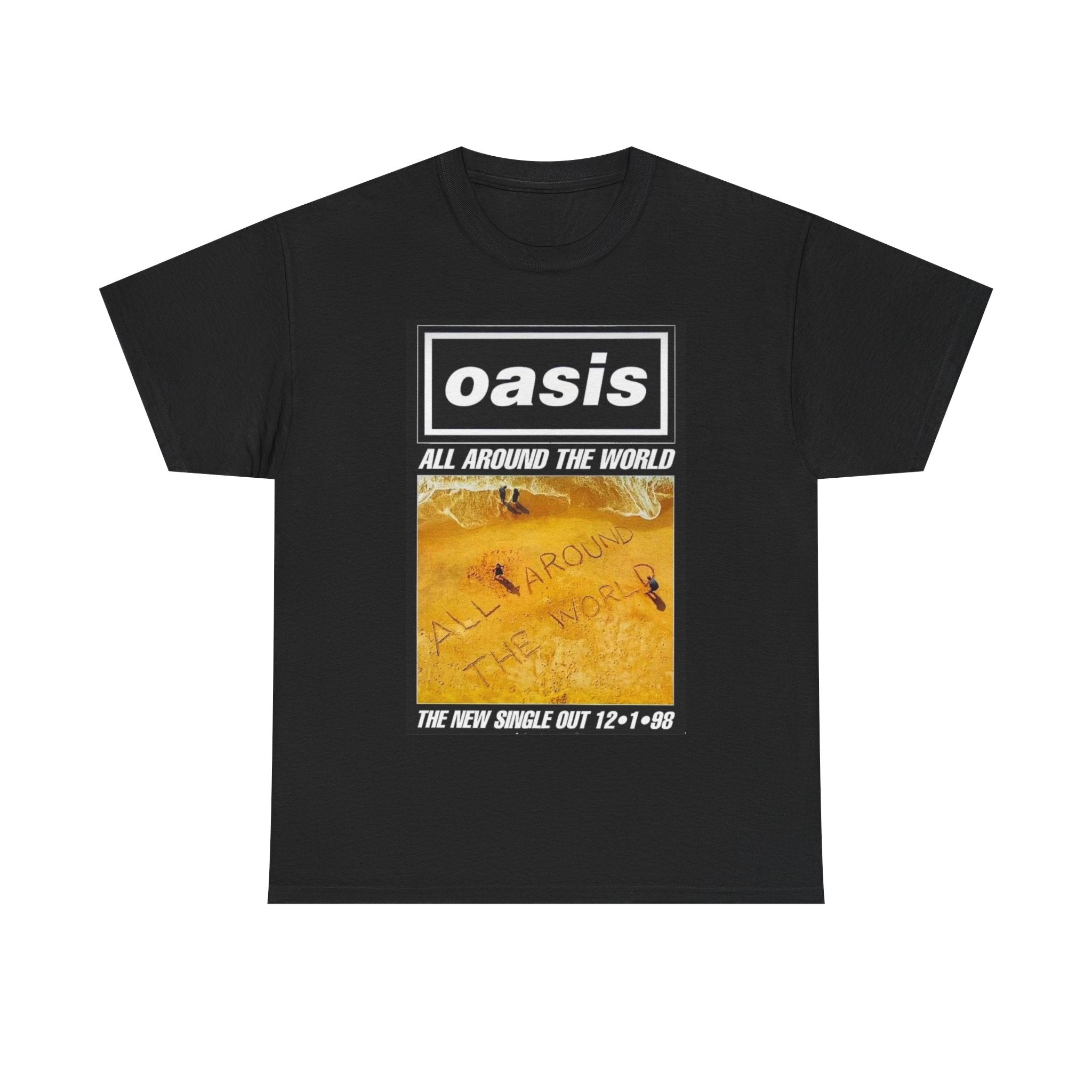 Oasis "All Around the World" Band Tee