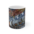 Space Shuttle Exhibit Ceramic Mug — NASA Apollo Patch Gallery Coffee Cup (11oz & 15oz)
