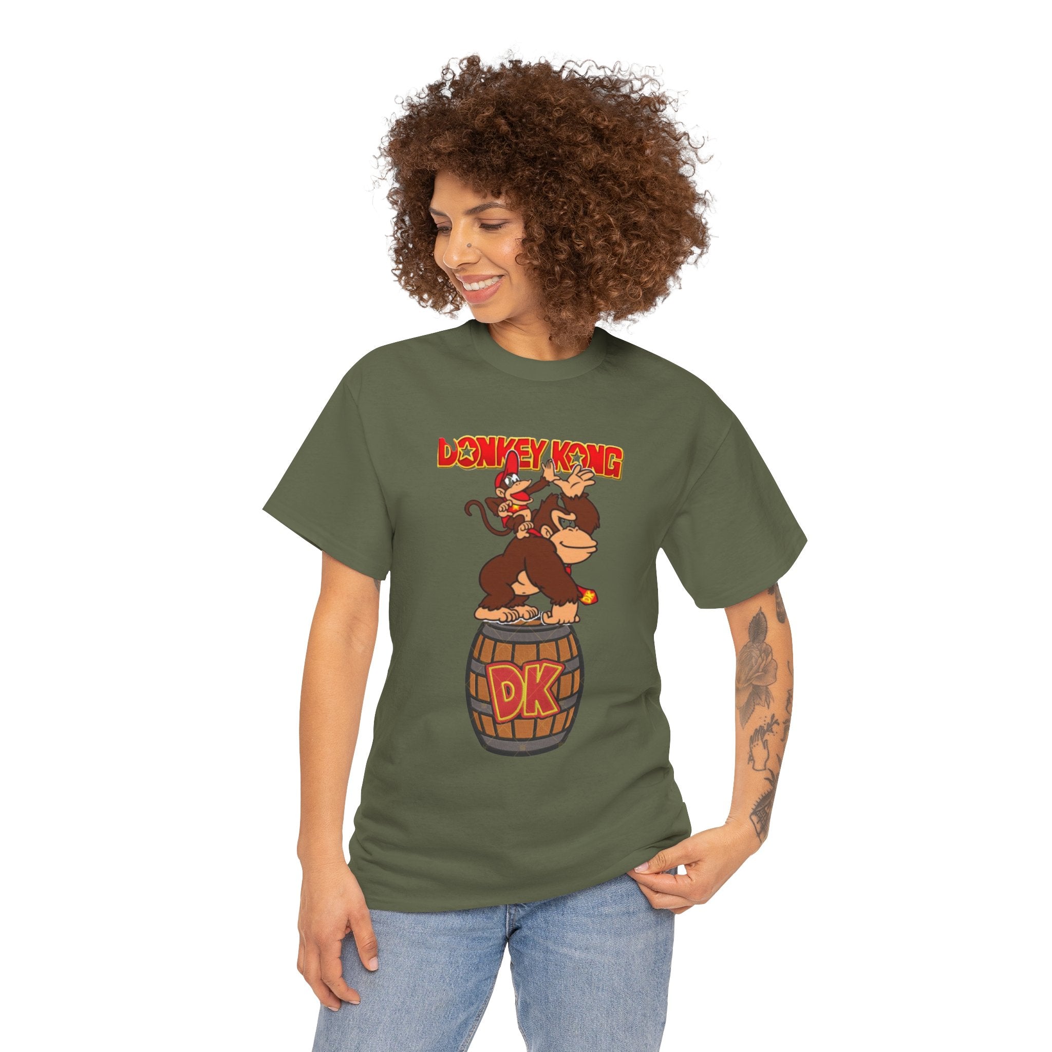 Kong Barrel Logo Cotton T-Shirt