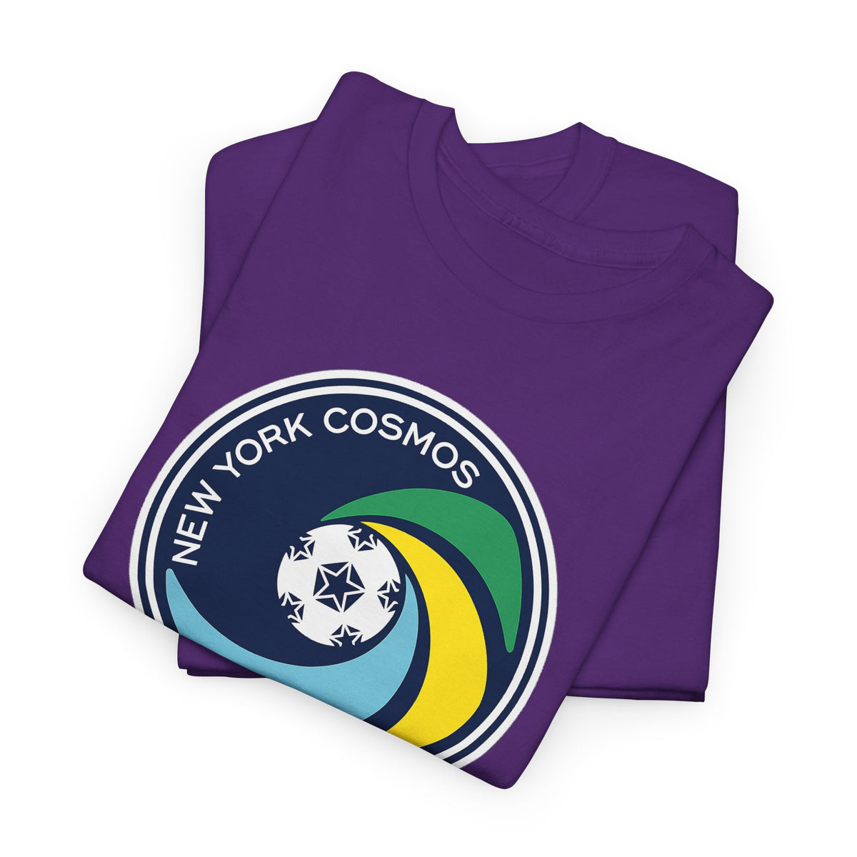 New York Cosmos Retro Logo Cotton T‑Shirt — Vintage Soccer Tee