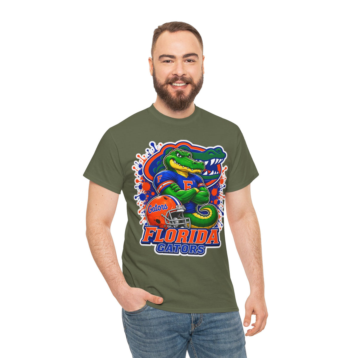 Florida Gators Alligator Graphic Tee — College Football Fan T-Shirt
