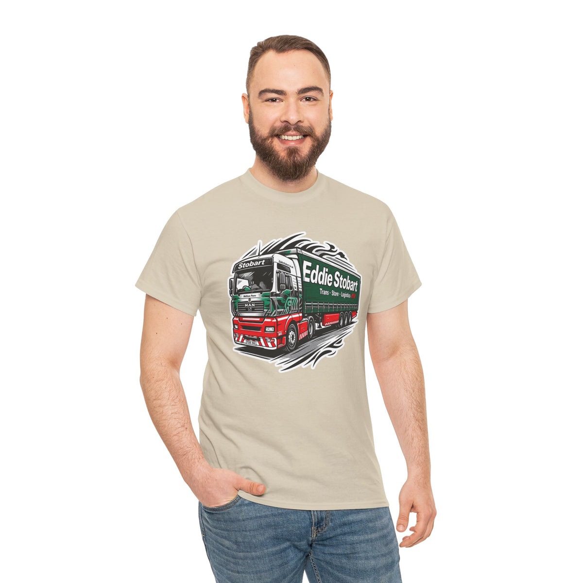 Eddie Stobart Truck Graphic Tee — Vintage Lorry Driver T‑Shirt
