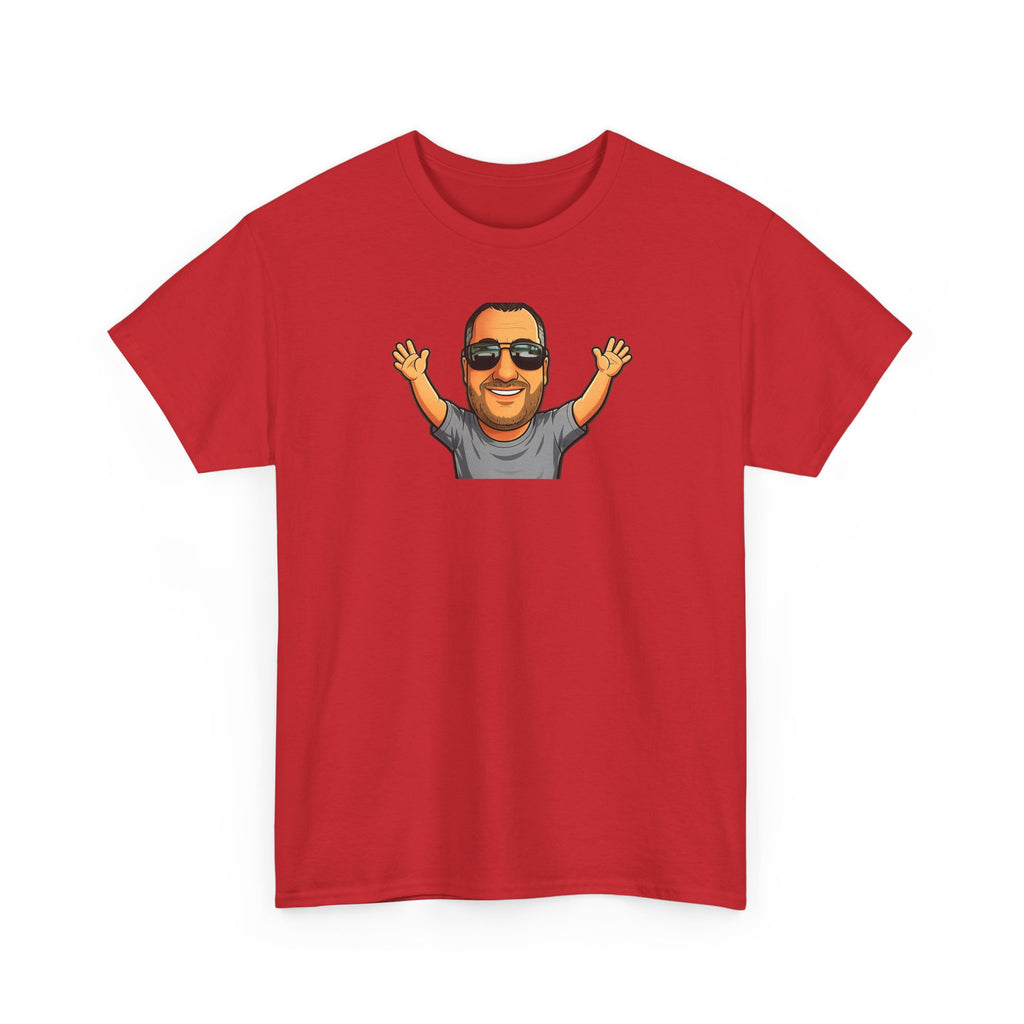 Graphic Tee — "I'll Be Back" Funny Portrait T‑Shirt