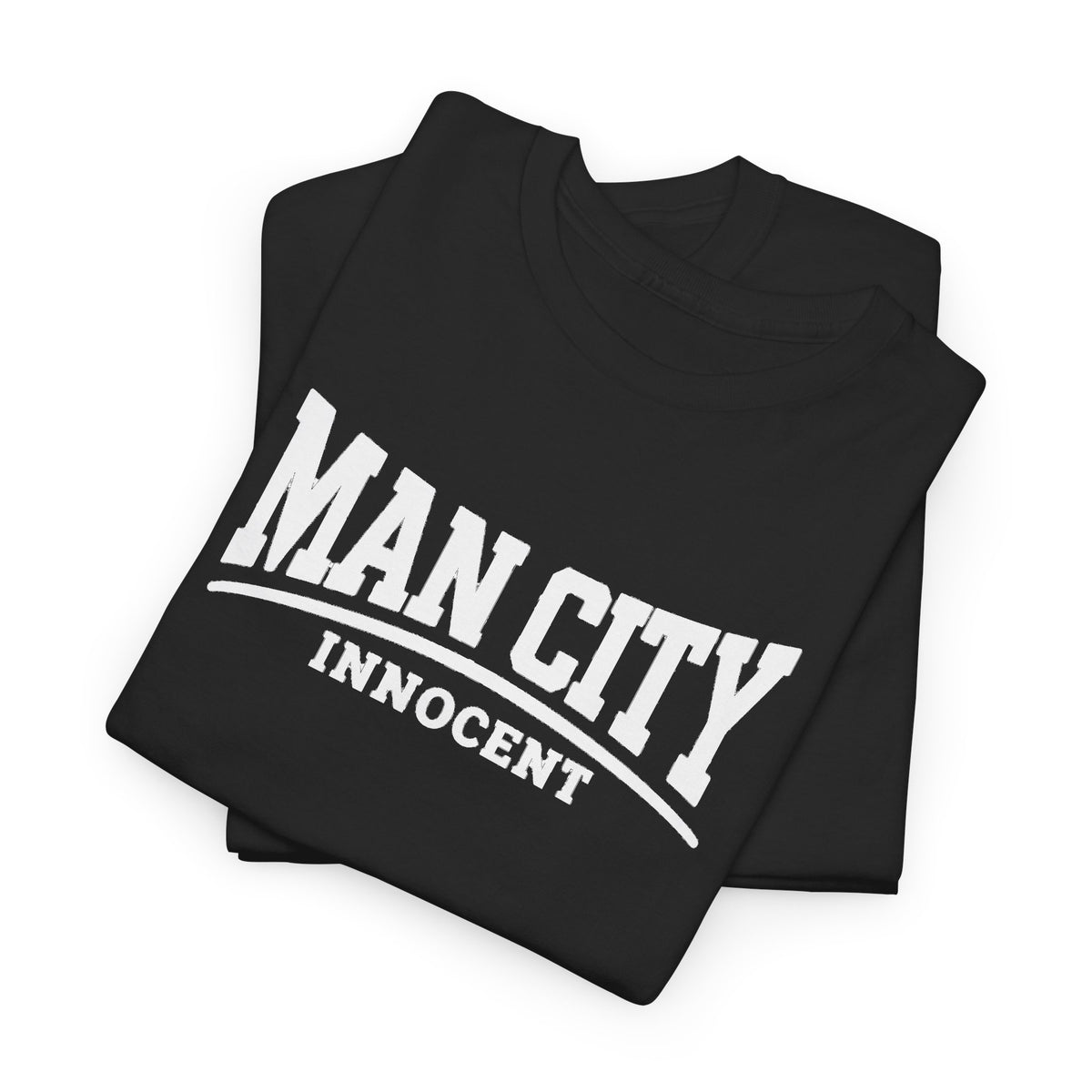 Man City Innocent Cotton T-Shirt / Tee - Vintage Sports Fan Shirt