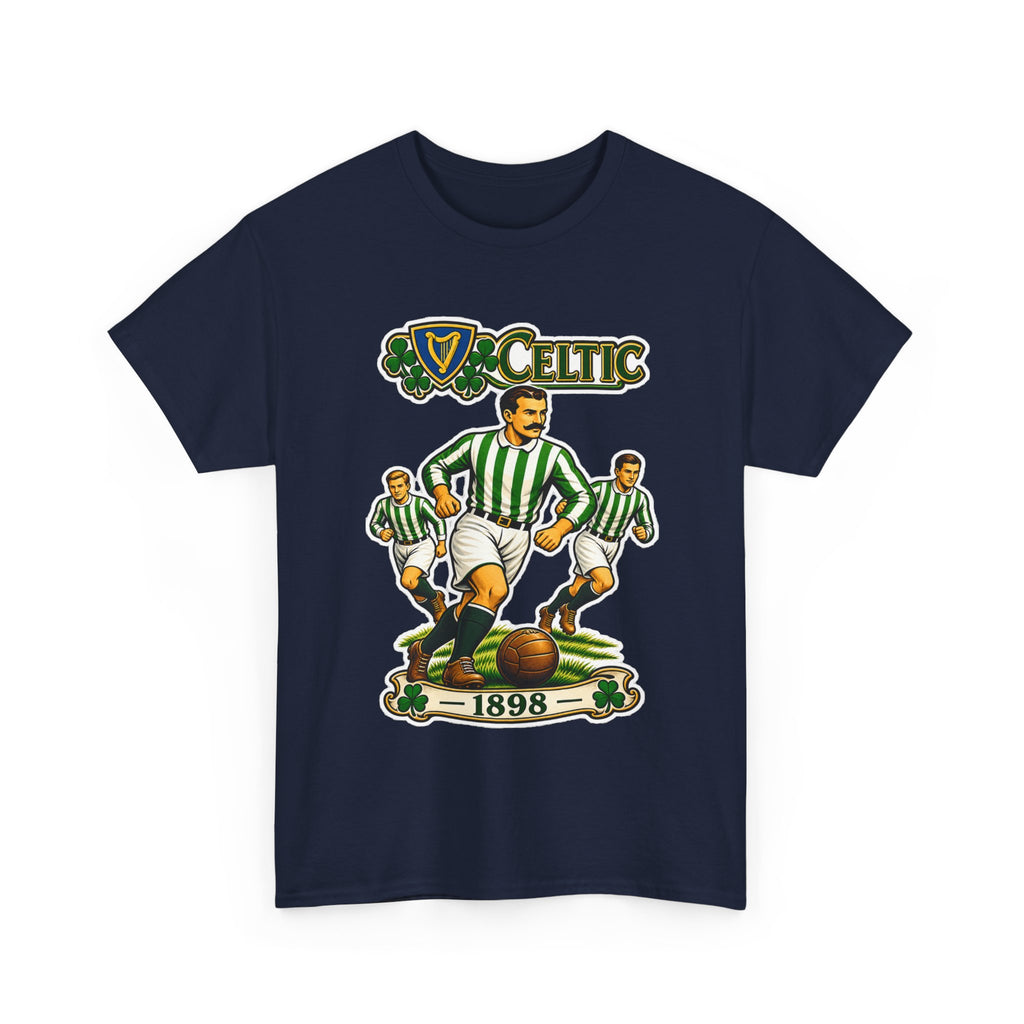 Celtic Football Retro Players Tee — 1898 Vintage Soccer Shirt