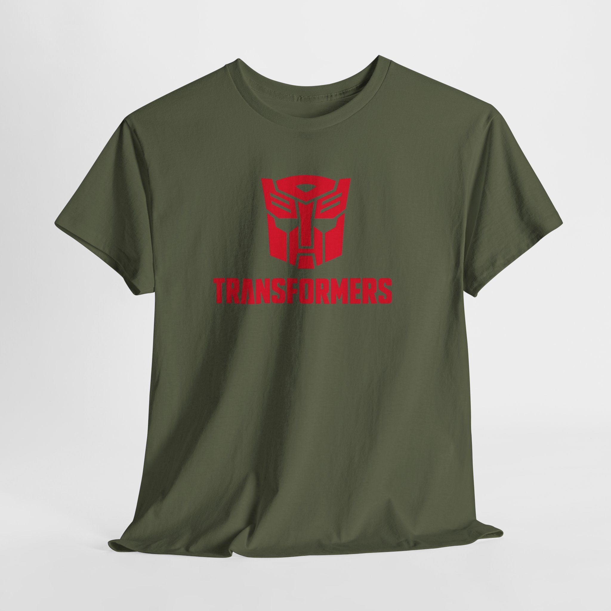 Transformers Logo T-Shirt – Red Autobot Graphic Tee