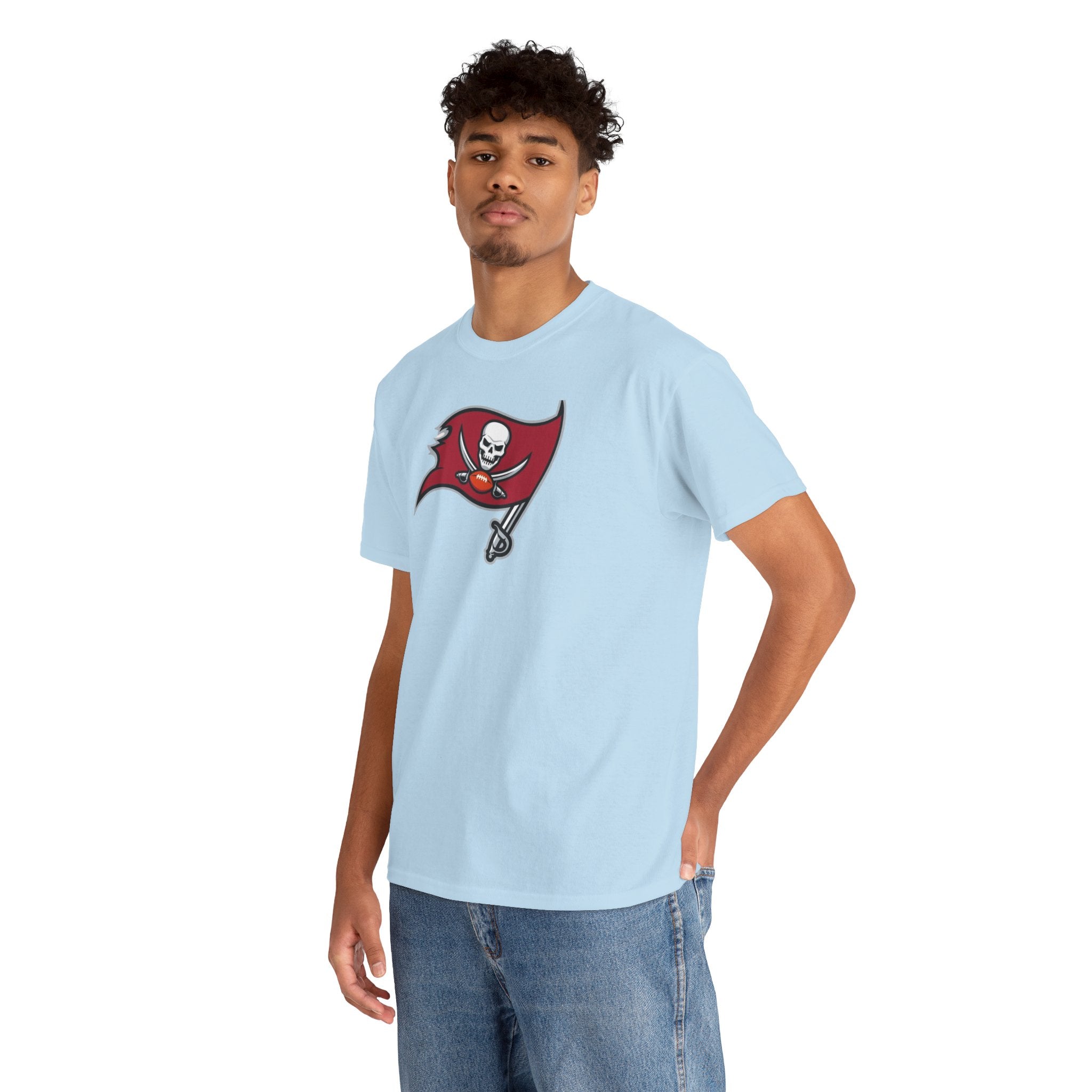 Tampa Bay Buccaneers Flag T-Shirt — Football Pirate Logo Tee