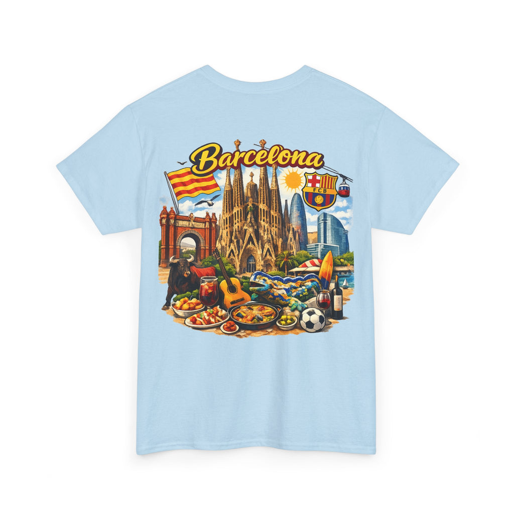 Barcelona Souvenir T‑Shirt — Vintage City Collage Tee