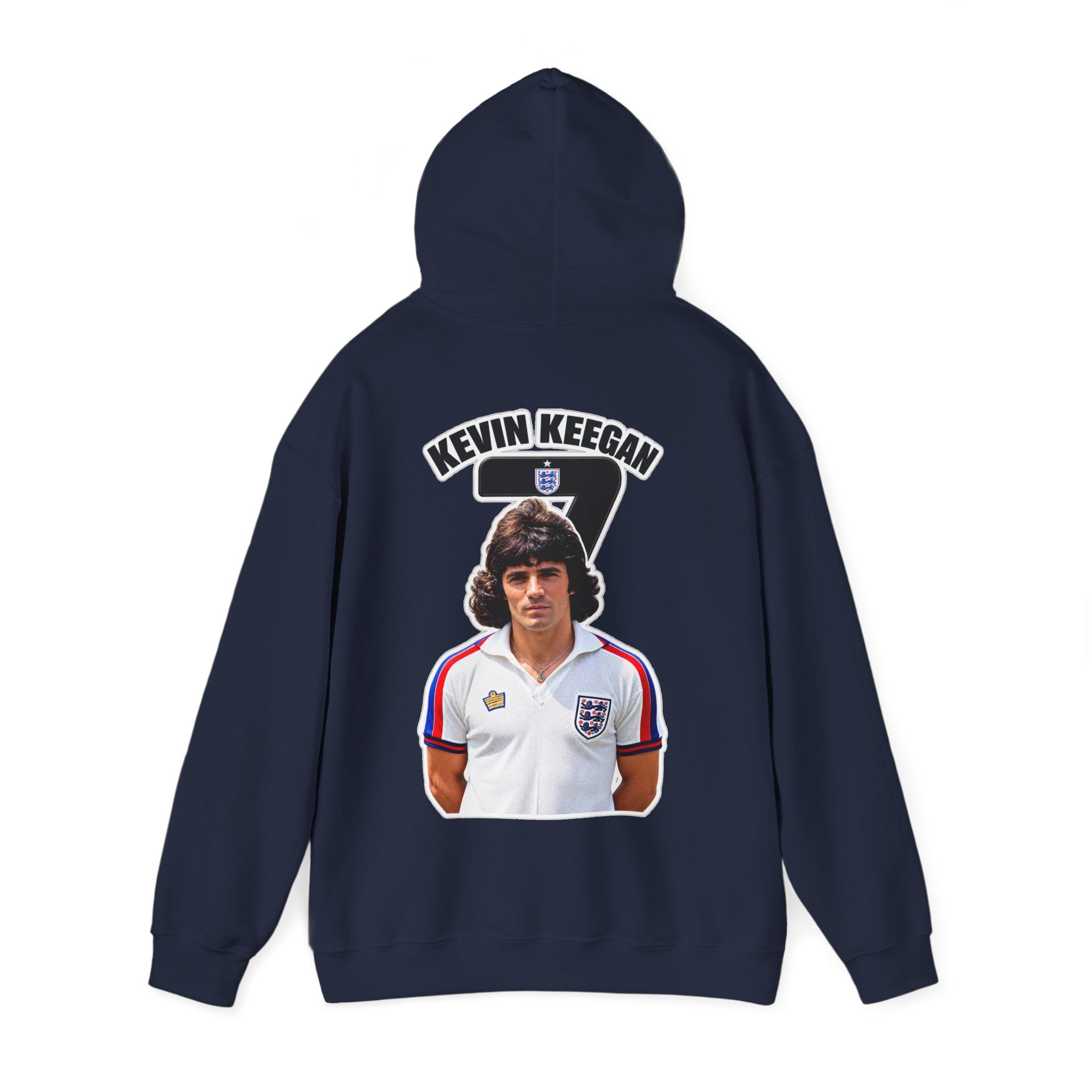 Football Legend Kevin Keegan Hoodie – Retro England Soccer Sweatshirt