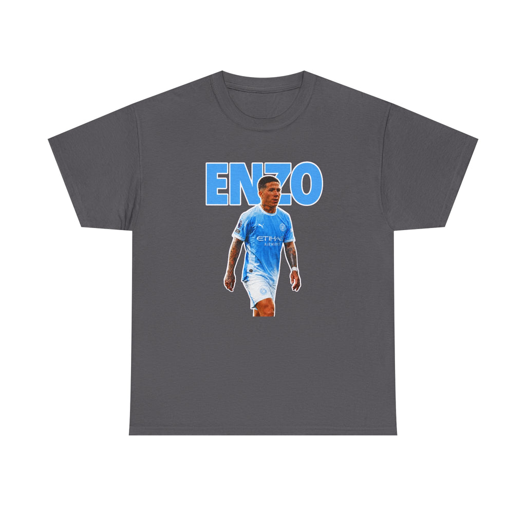 Enzo Fernandez Manchester City Inspired Cotton T-Shirt
