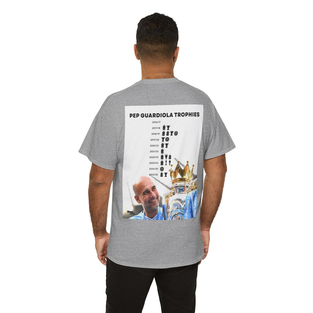 Pep Guardiola Trophies Graphic Tee