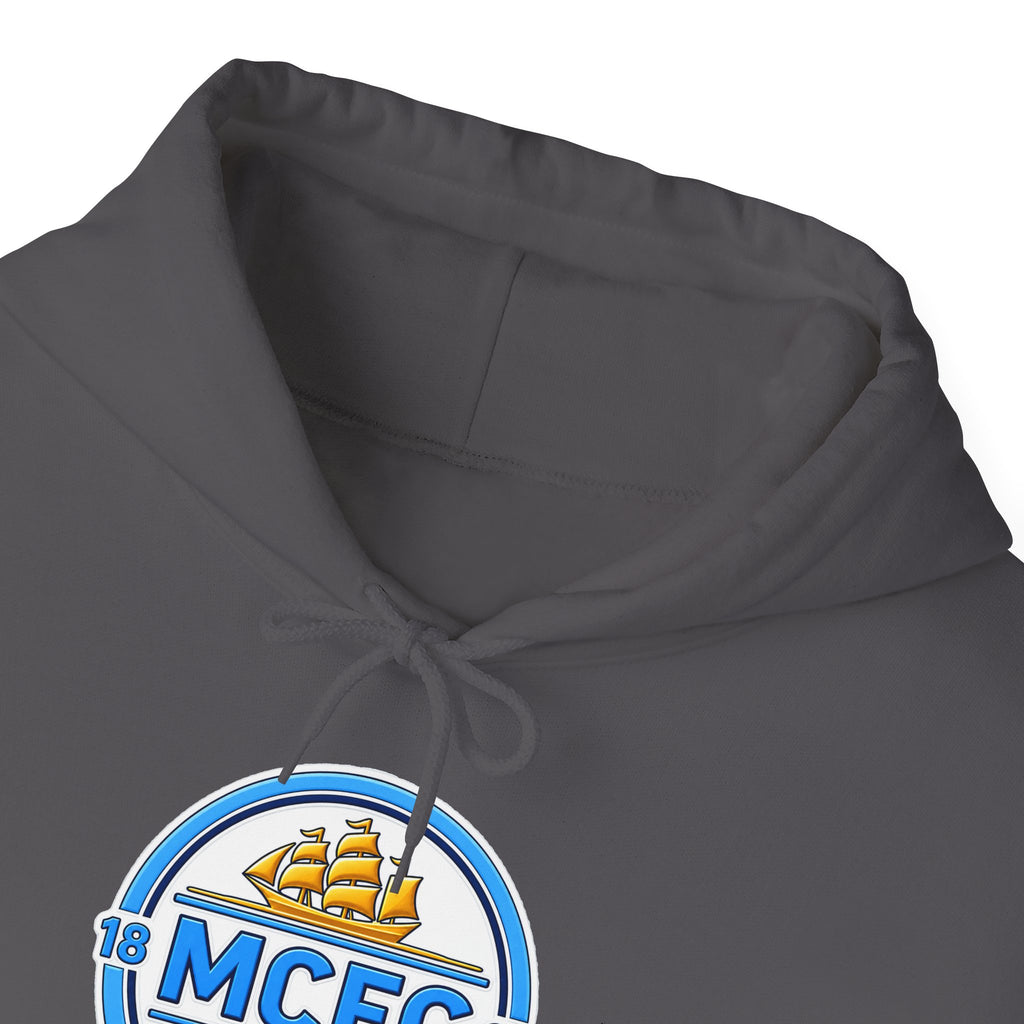 MCFC Logo Hoodie – Vintage Football Club Crest Pullover