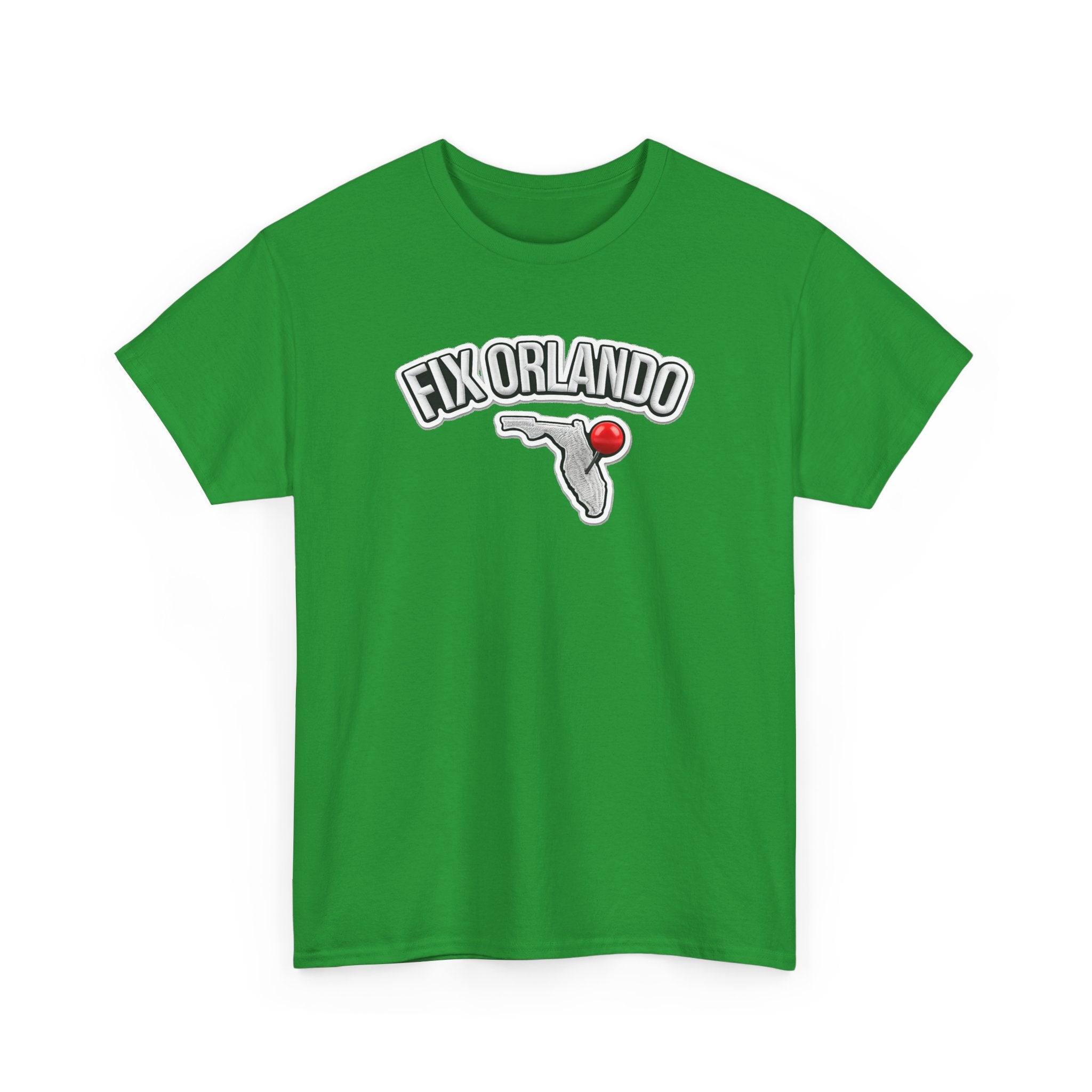 Fix Orlando T-Shirt — Florida Map with Bowling Pin Local Pride Tee