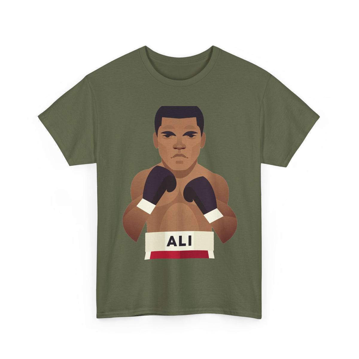 Muhammad Ali Boxing Champion Cotton T-Shirt