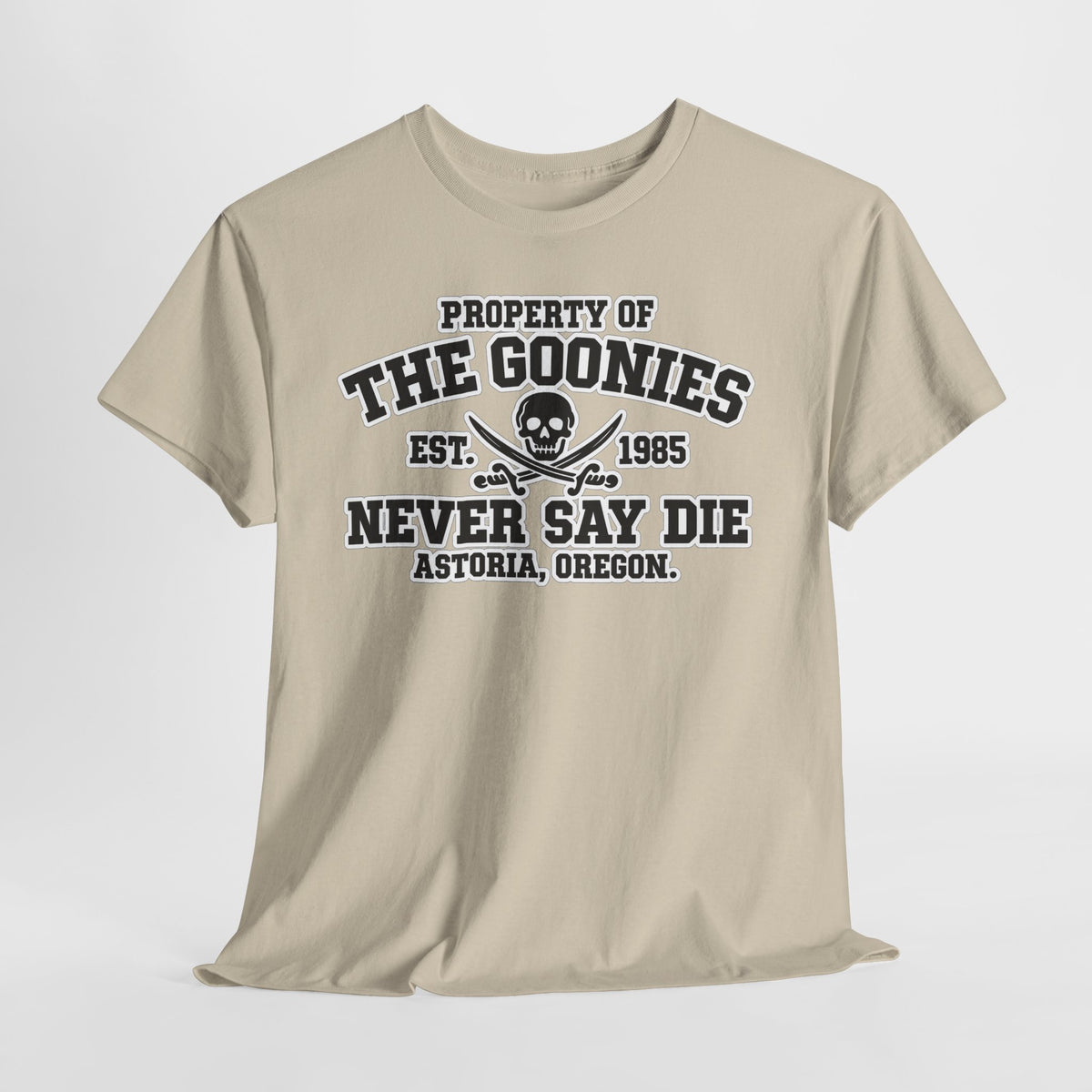 The Goonies "Never Say Die" Tee - Vintage Astoria Oregon Movie T-Shirt
