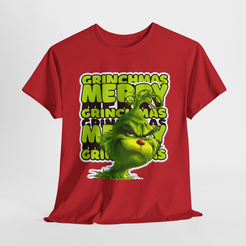 Grinchmas Merry Grinch Christmas Cotton T-Shirt / Tee