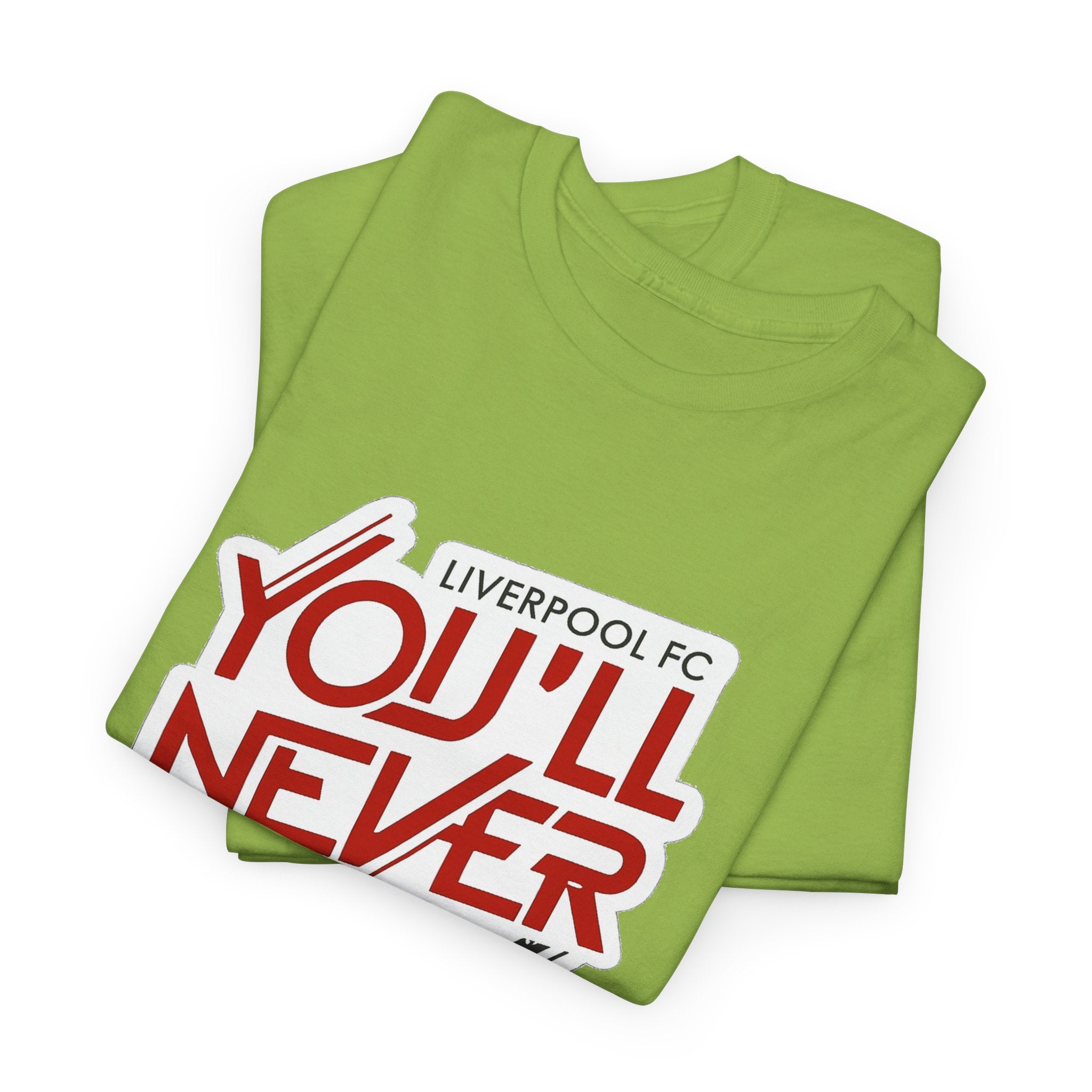 Liverpool You'll Never Walk Alone Cotton T-Shirt — Liverpool FC Fan Tee