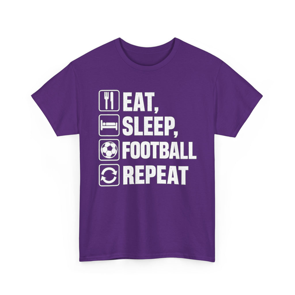 Football Eat Sleep Repeat T-Shirt