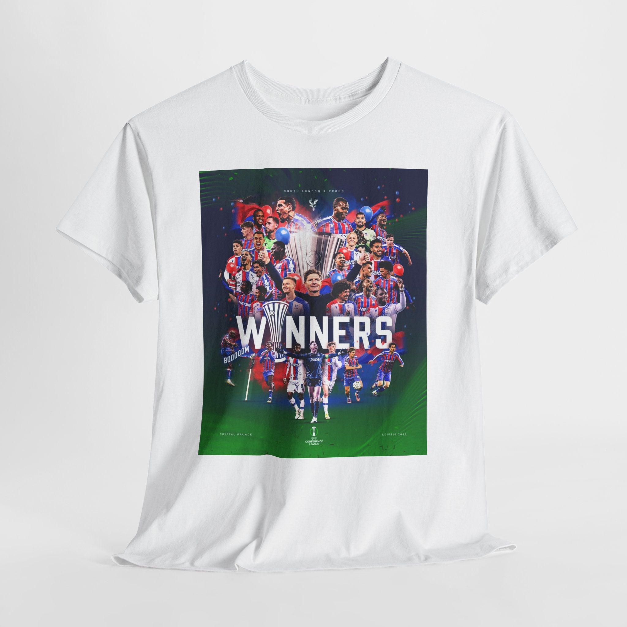 Crystal Palace UEFA Conference Winners Collage T‑Shirt
