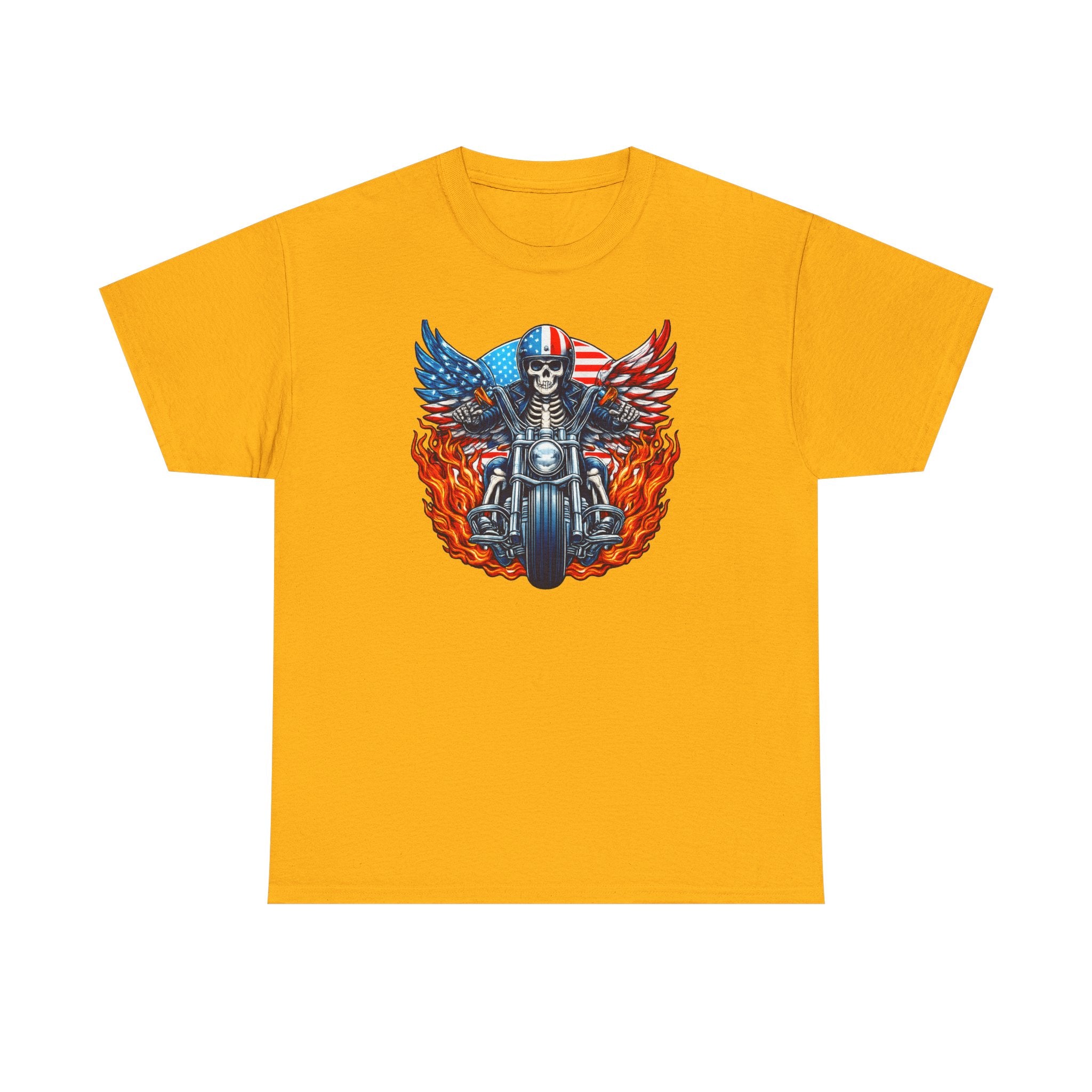 Biker Skull Motorcycle Tee — Sons of Tradition Archangels Chapter Graphic Shirt