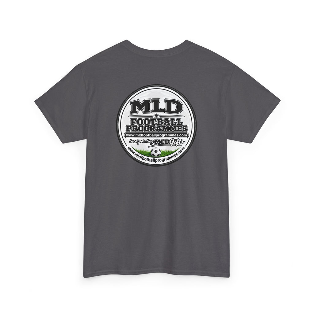 MLD Football Programmes Vintage Logo Cotton T-Shirt