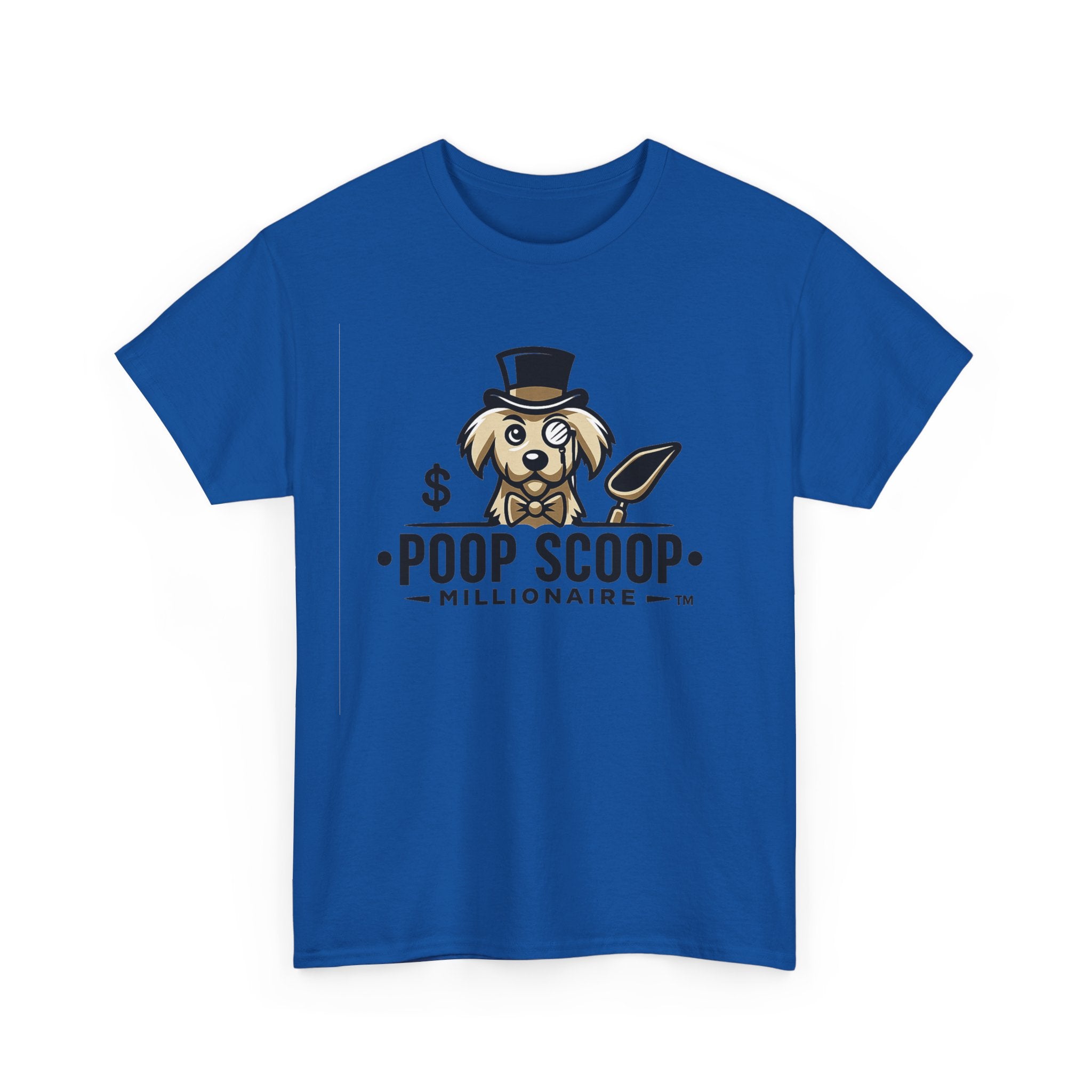 Poop Scoop Millionaire T-Shirt — Funny Dog Poop Scooping Tee