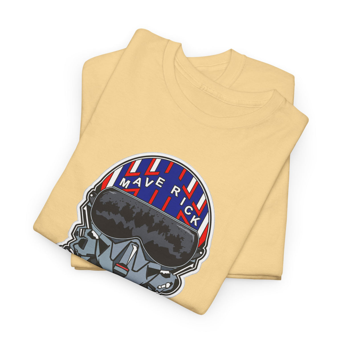 Skull Pilgrim Tee — Retro Striped 'Maverick' Helmet Graphic Shirt