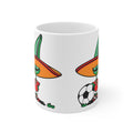 Mexico 86 Soccer Sombrero Mug — Funny Mexican Soccer Coffee Cup (11oz & 15oz)