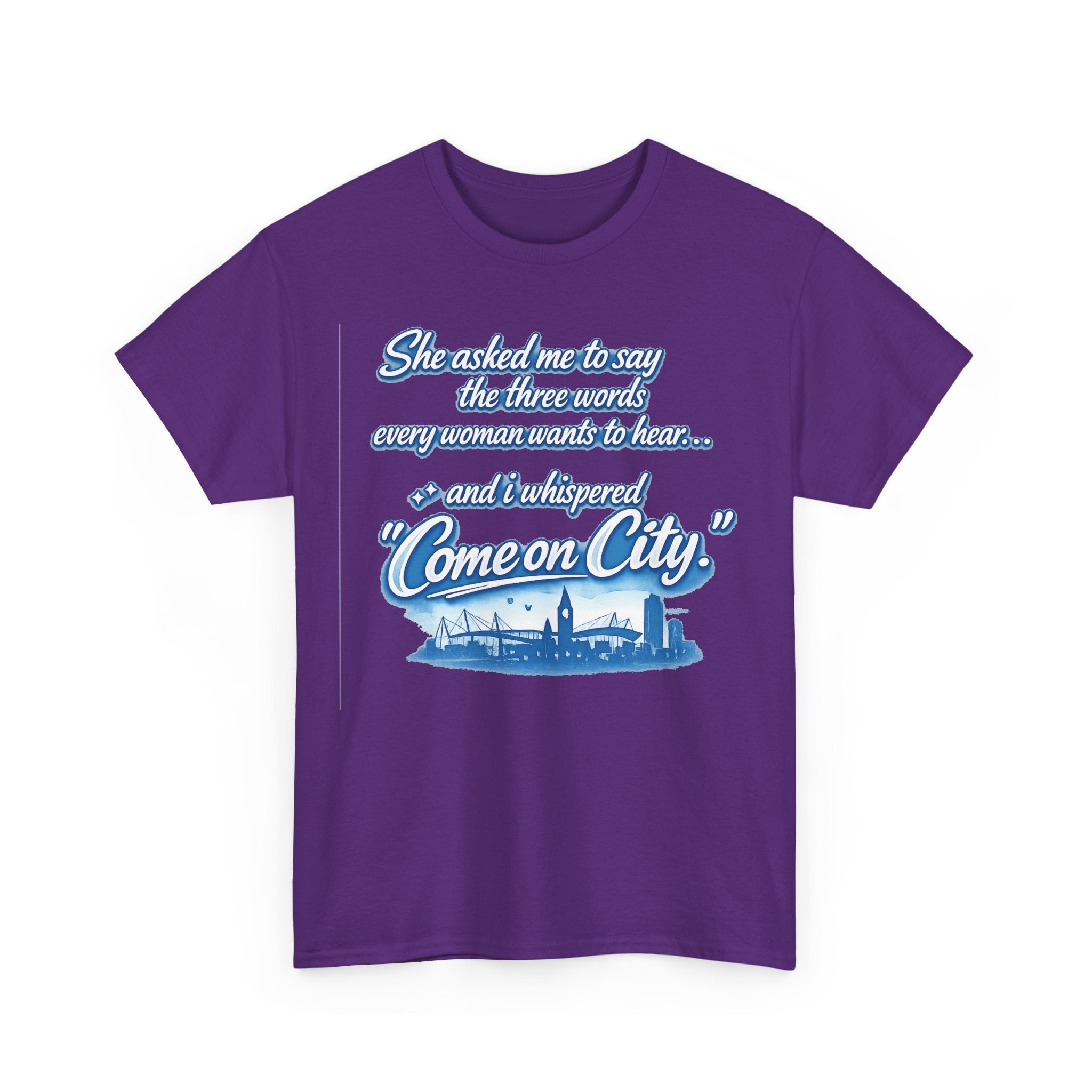 Come on City Skyline Tee — Retro Script Urban Pride T‑Shirt