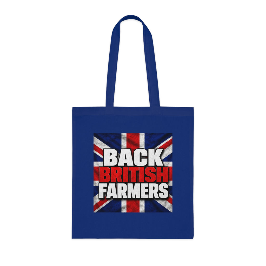 Back British Farmers Tote Bag — Union Jack Cotton Shopper