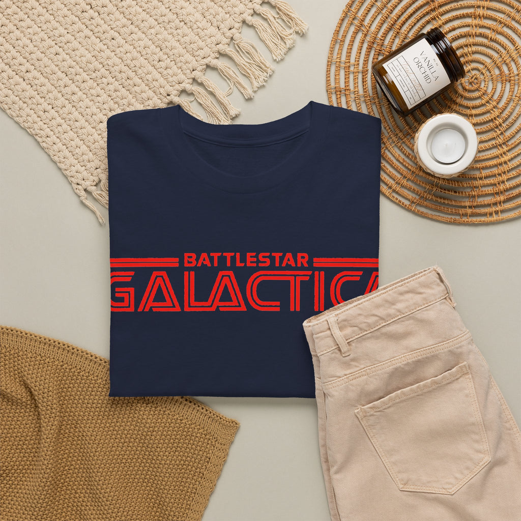 Battlestar Galactica Graphic Tee — "So Say We All" Viper Ship Sci‑Fi T‑Shirt