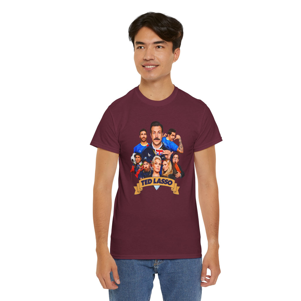 Ted Lasso Inspired Cast Graphic Tee — TV Show Fan Shirt
