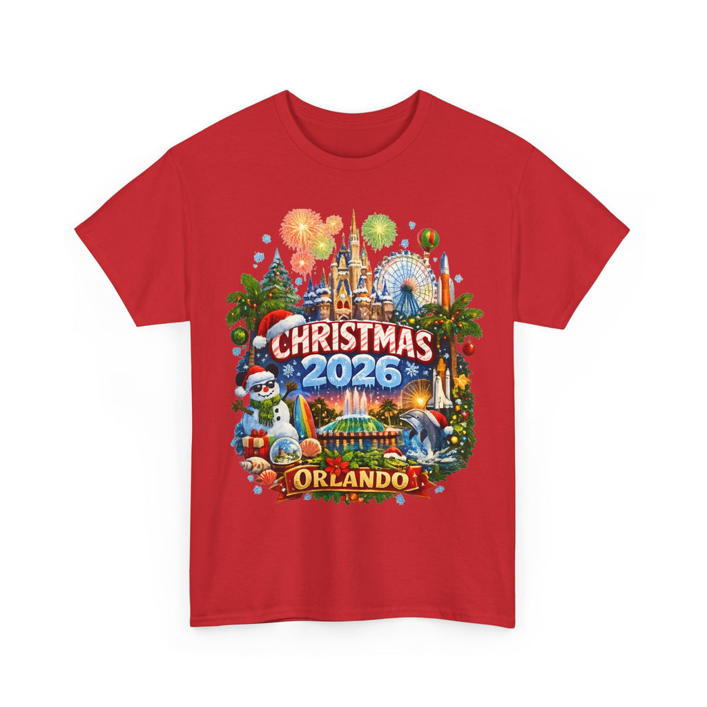 Christmas 2026 Orlando T-Shirt — Holiday Theme Park Souvenir Tee