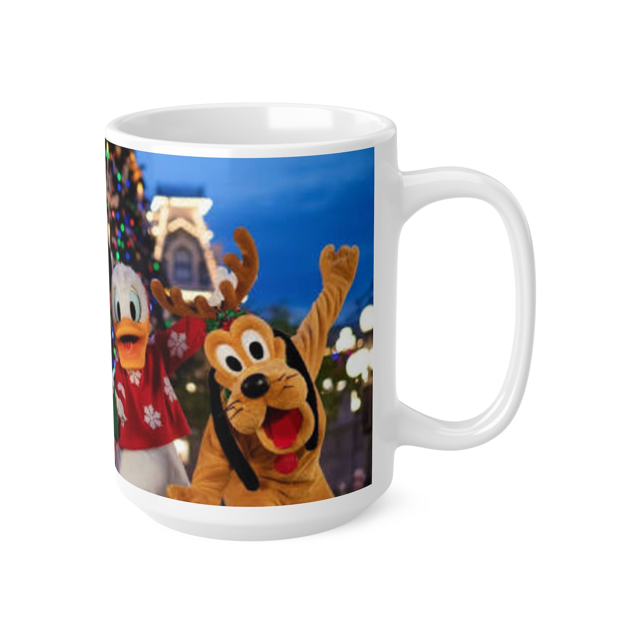 Disney Holiday Characters Ceramic Coffee Mug — 11oz & 15oz