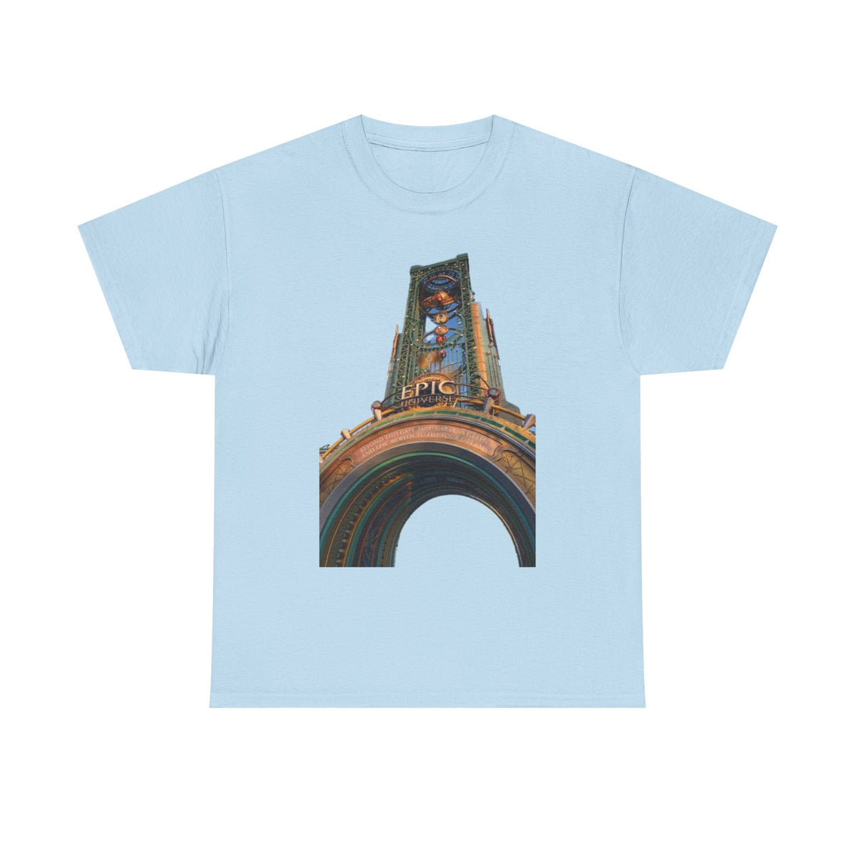 Epci Universe Vintage Theater Arch Graphic Tee — 'Epic' Retro Marquee T-Shirt