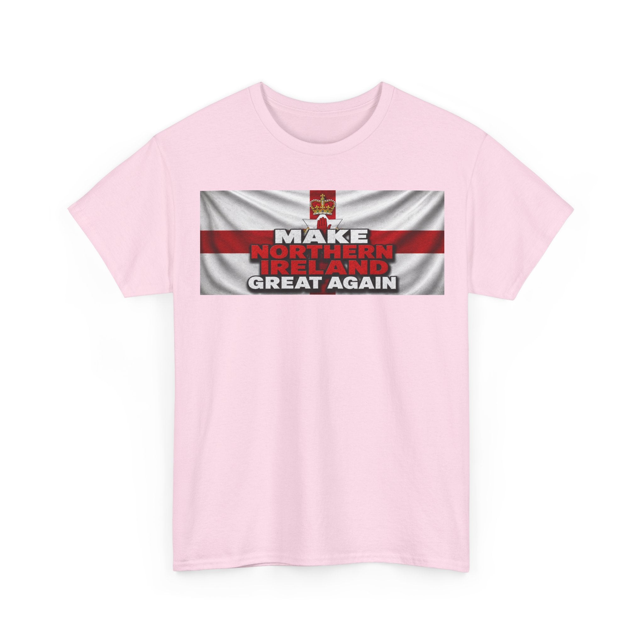 Northern Ireland Collage Tee — "Make Northern Ireland Great Again" Graphic T-Shirt