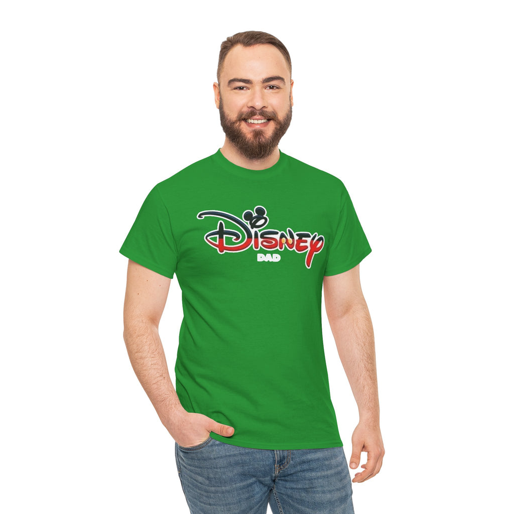 Disney Dad T‑Shirt — Classic Logo Tee for Theme Park Dads