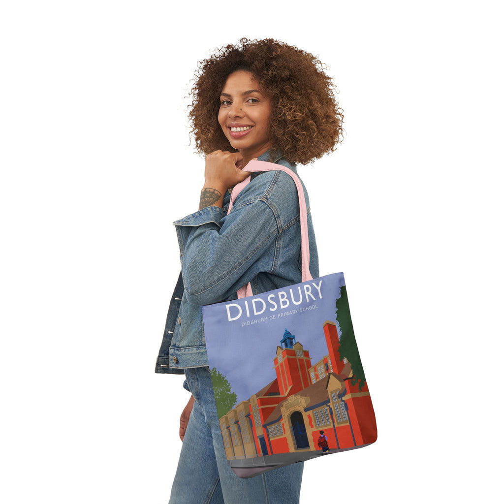 Elm Grove Didsbury C of E Primary School Vintage Travel Canvas Tote Bag