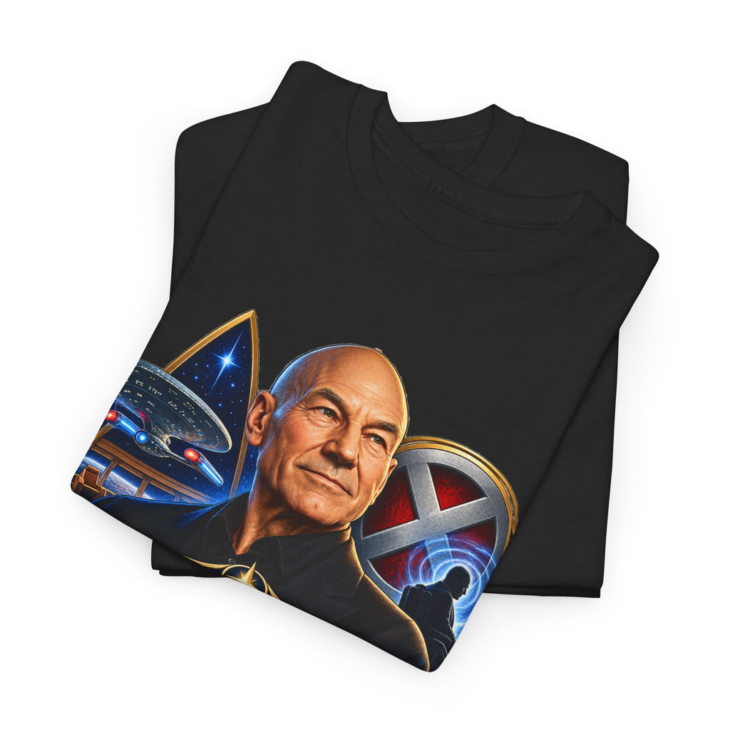 Sir Patrick Stewart Unisex Heavy Cotton Tee