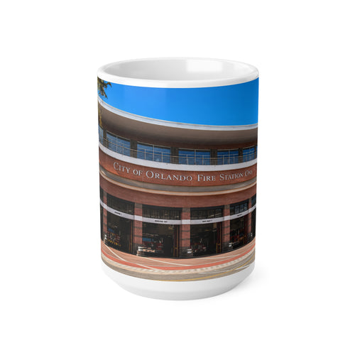City of Orlando Fire Station One Ceramic Coffee Mug — 11oz & 15oz Souvenir