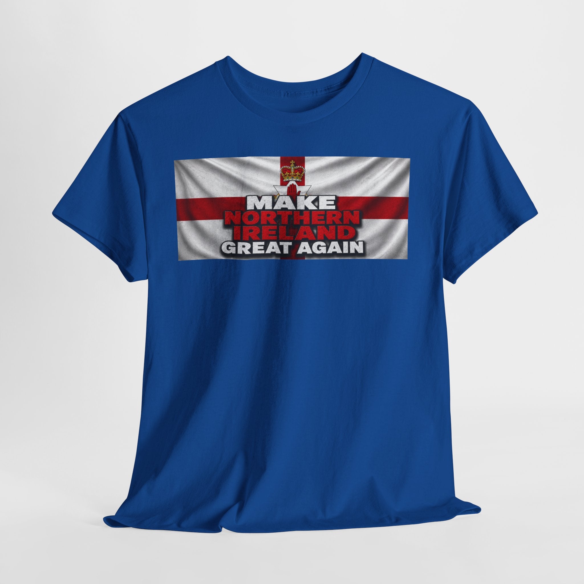 Northern Ireland Collage Tee — "Make Northern Ireland Great Again" Graphic T-Shirt