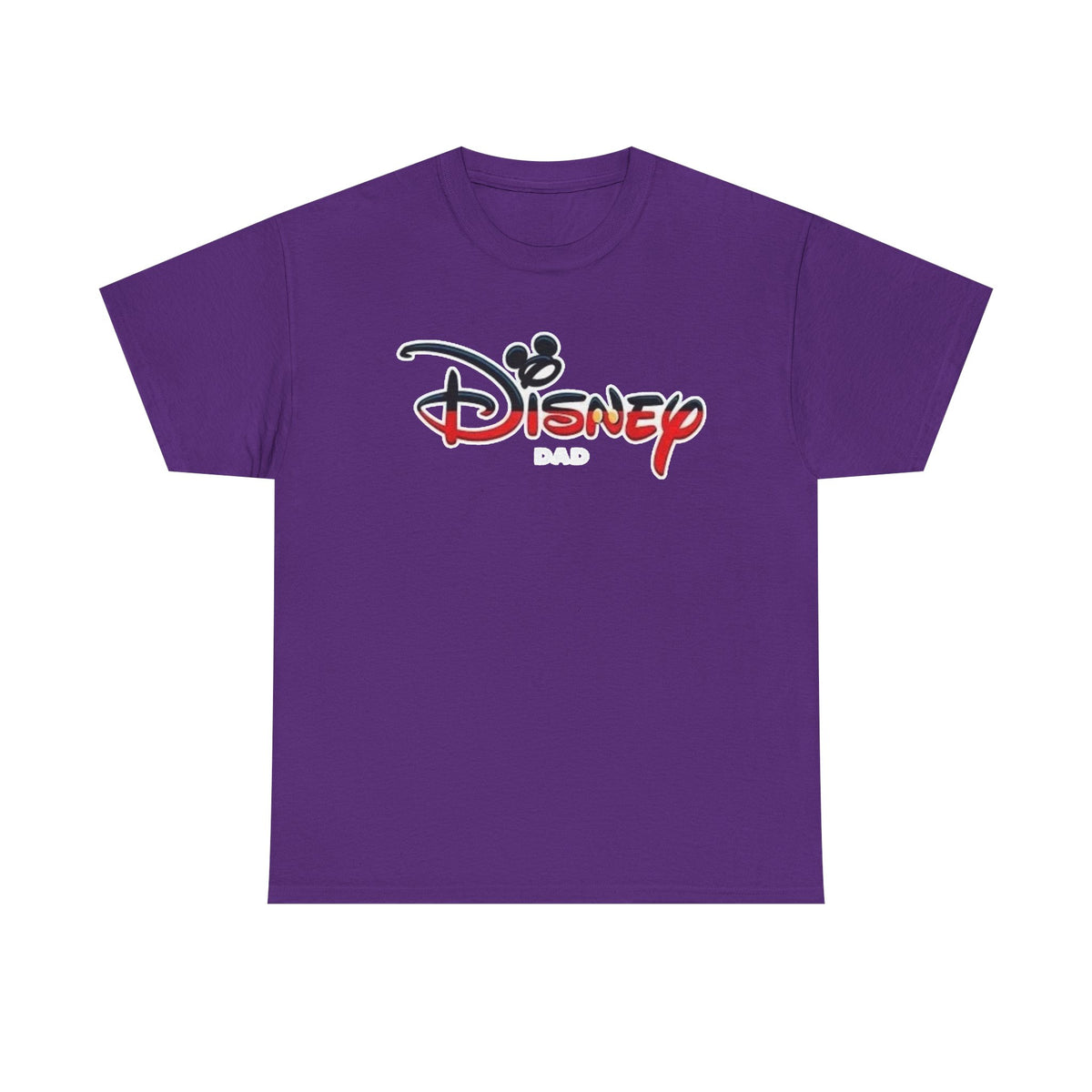 Disney Dad T‑Shirt — Classic Logo Tee for Theme Park Dads