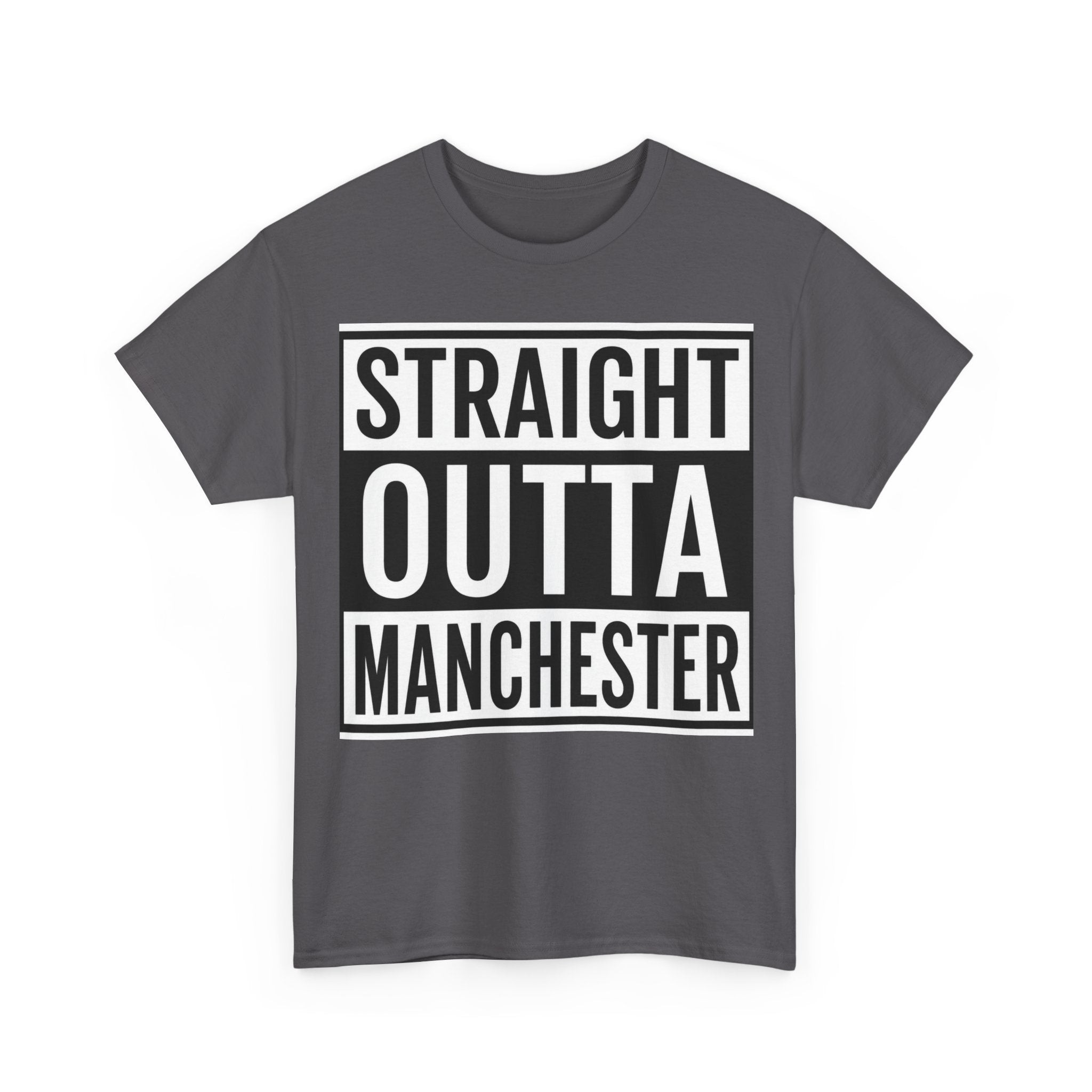 Straight Outta Manchester T-Shirt — Bold City Pride Tee