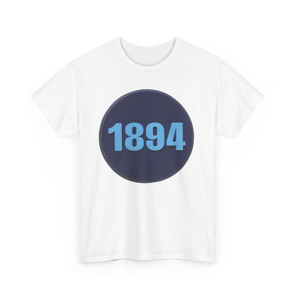 1894 Manchester City Circle Graphic Tee — Vintage Year Anniversary T-Shirt
