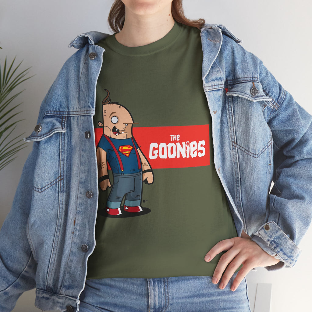 The Goonies Inspired Character Tee — Cartoon Sloth Graphic T‑Shirt