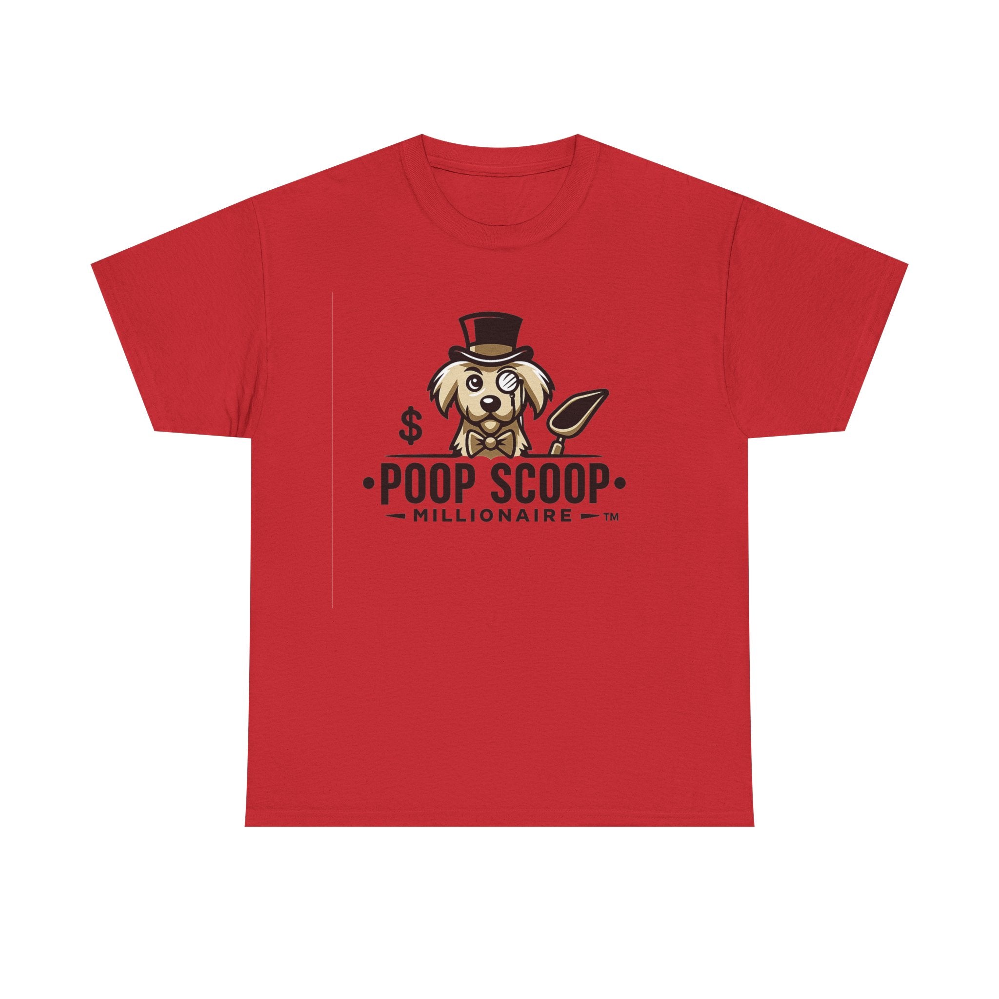 Poop Scoop Millionaire T-Shirt — Funny Dog Poop Scooping Tee