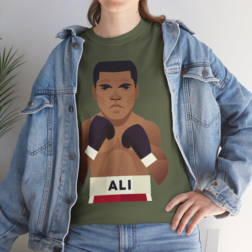 Muhammad Ali Boxing Champion Cotton T-Shirt