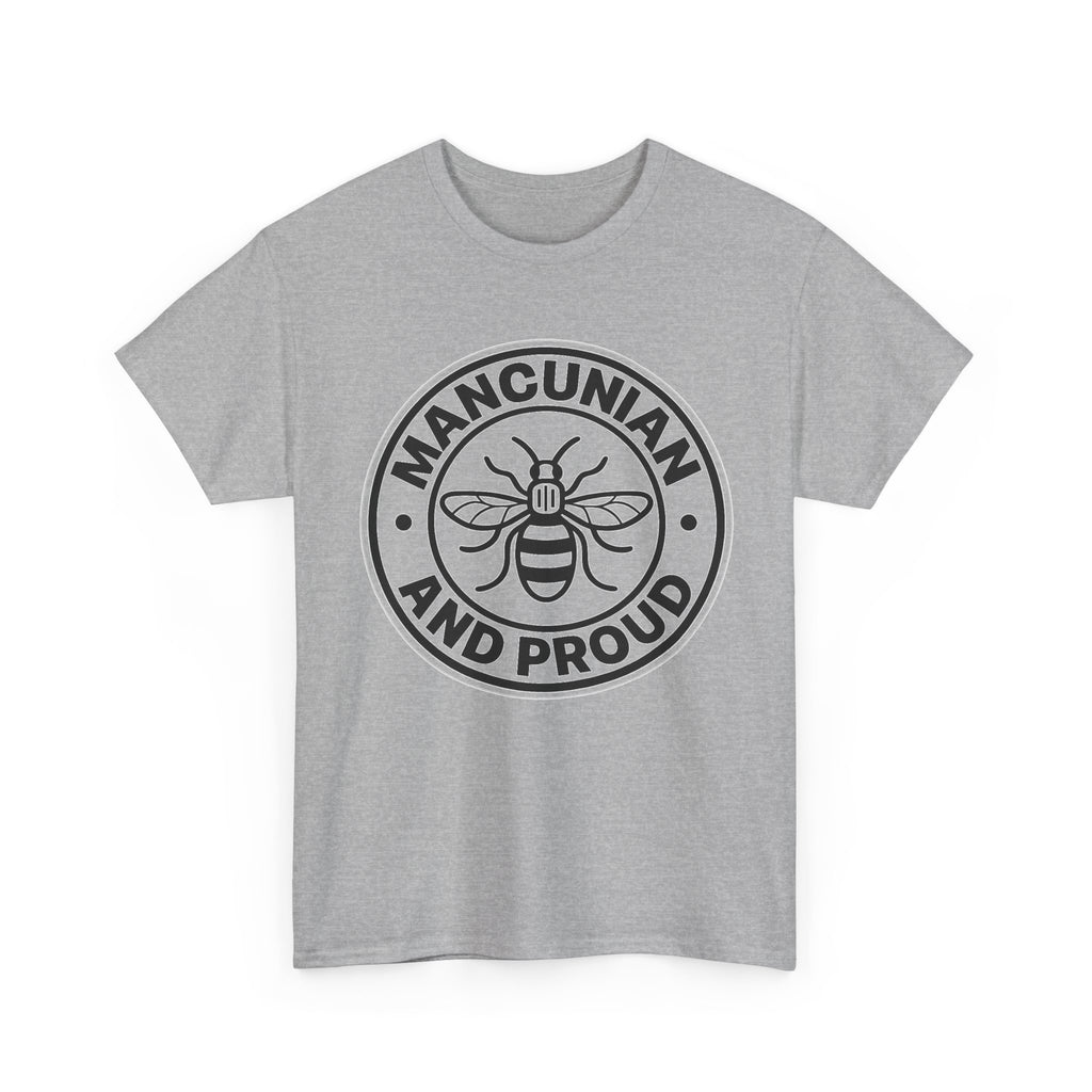 Manchester Bee 'Mancunian and Proud' Cotton T-Shirt