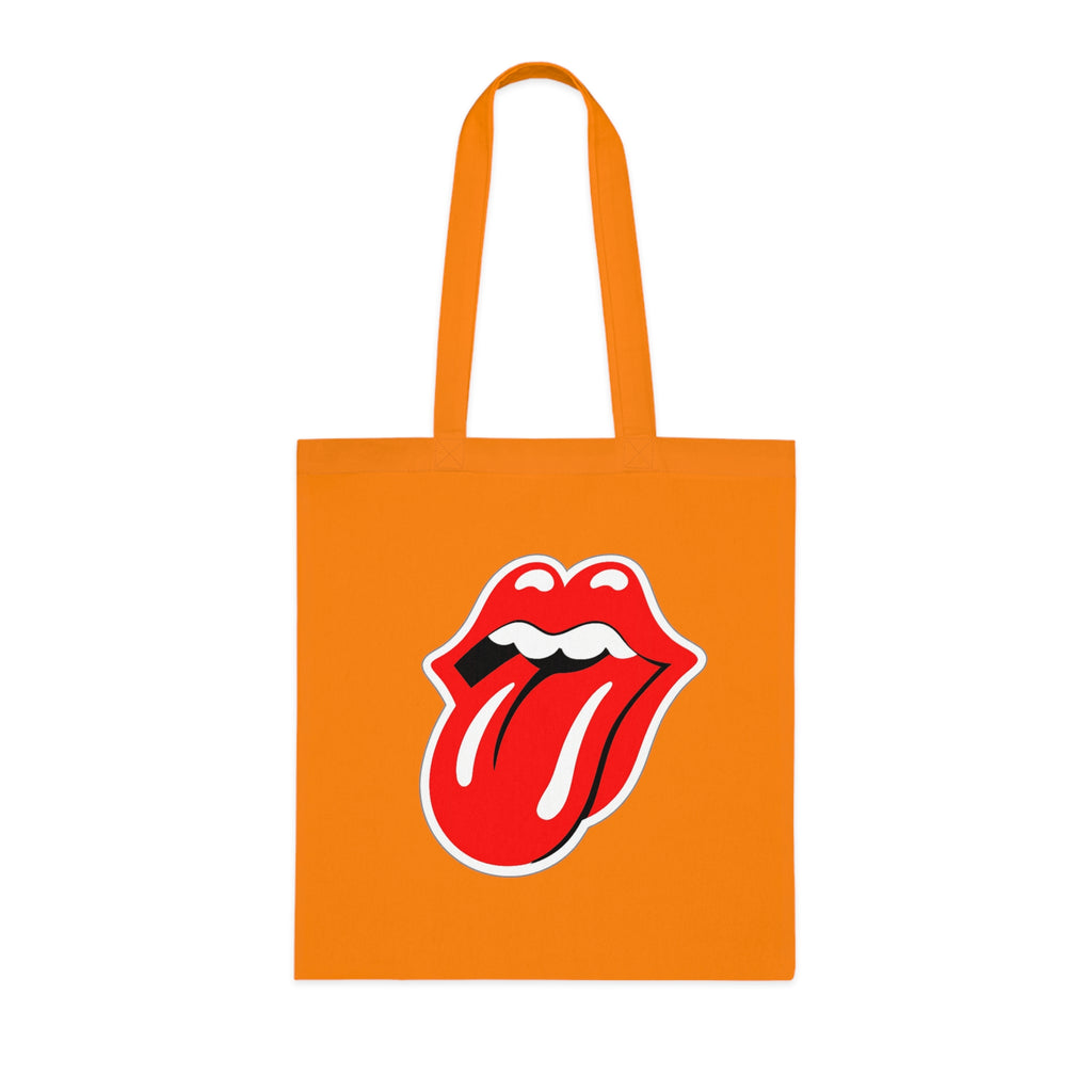 Rock Red Tongue Graphic Tote Bag